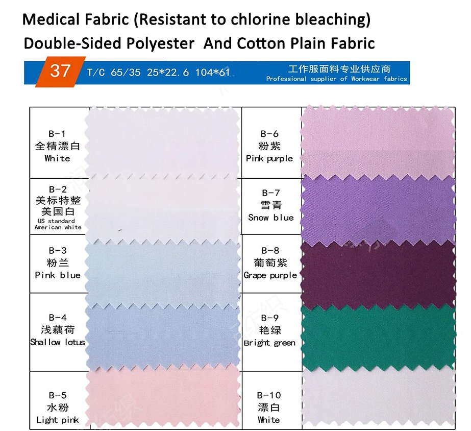 fabric resistant to Chlorine bleach